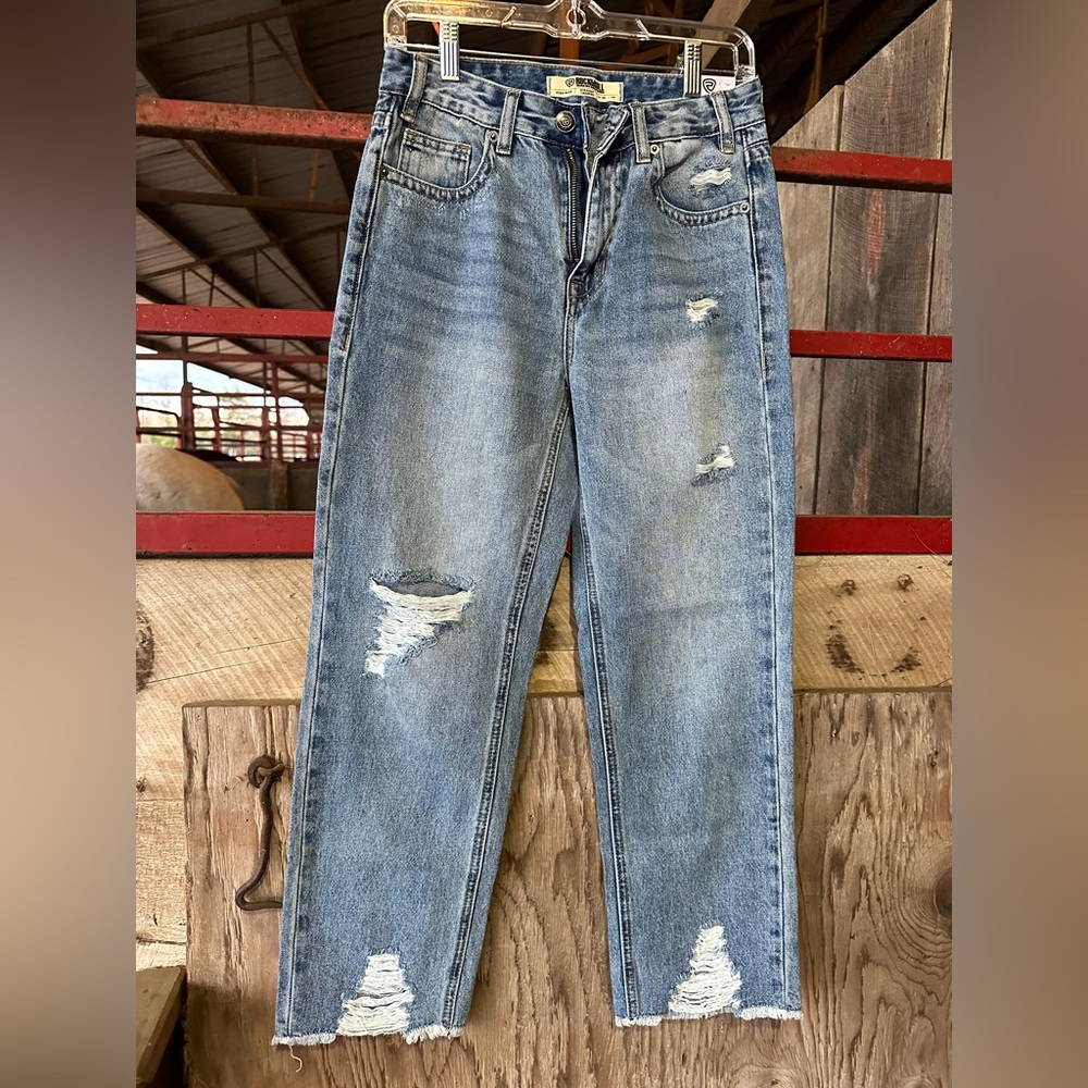 Rock & Roll Denim - Straight Cropped